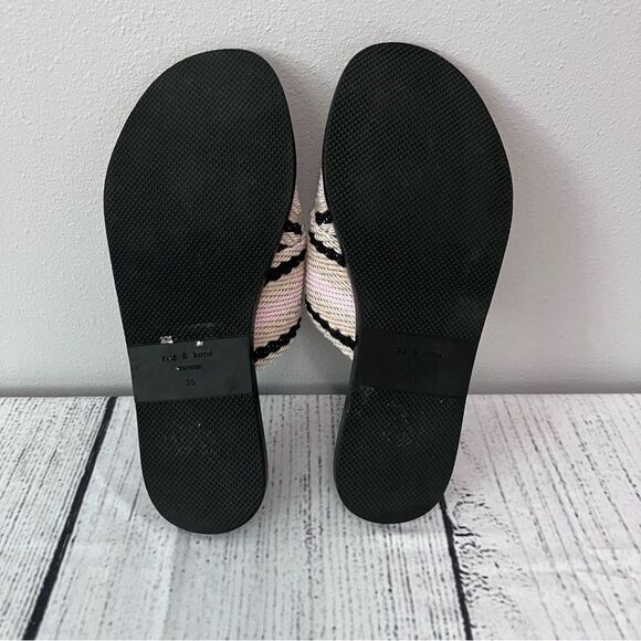 Rag & Bone Keaton Slip On Slides in Pink Combo Size 5.5 - Picture 8 of 9